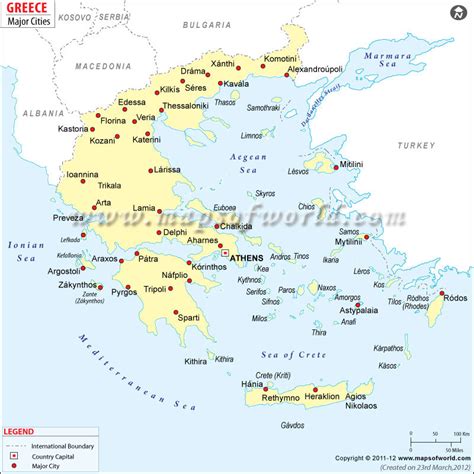 list of cities and towns in greece